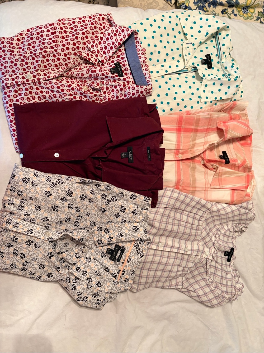 Bundle of 6 S/M Talbots shirts